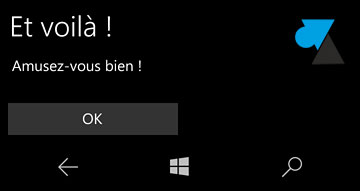tutoriel configurer installer smartphone Windows 10 Mobile Nokia Microsoft Lumia