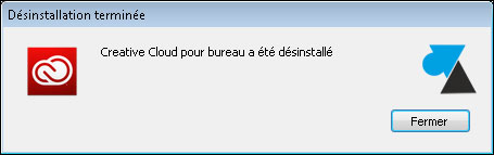 tutoriel Adobe Creative Cloud desinstaller