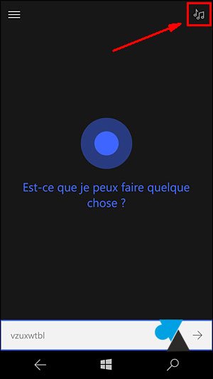 tutoriel Shazam Cortana Lumia smartphone Windows 10 Mobile