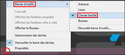 tutoriel Windows 8.1 activer clavier visuel virtuel