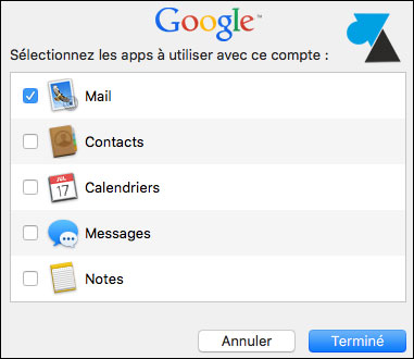 tutoriel logiciel Mail Mac Apple iMac Macbook Gmail Google Apps for Work