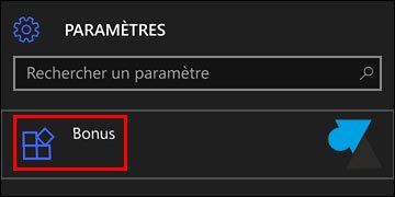 tutoriel smartphone Windows 10 Mobile parametres bonus