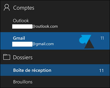 tutoriel smartphone Windows 10 Mobile Lumia ajouter compte Google Gmail