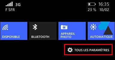 tutoriel notifications parametres smartphone Windows Phone 8