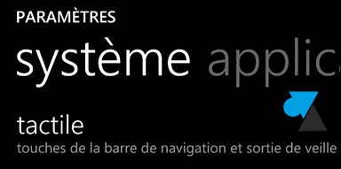 tutoriel tactile smartphone Windows Phone 8