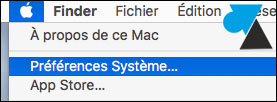 macOS Mac OS X preferences systeme