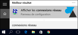 tutoriel Windows 10 connexion carte réseau Ethernet sans fil Wifi