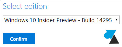 telecharger Windows 10 Redstone Preview 14295