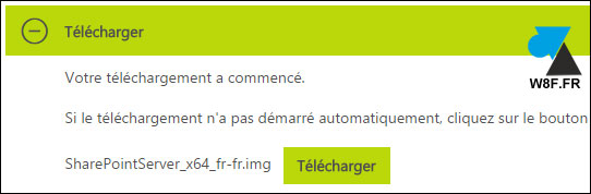 tutoriel telecharger ISO Microsoft SharePoint Server 2013