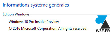 tutoriel installer Windows 10 Redstone Anniversary Update Inside Preview