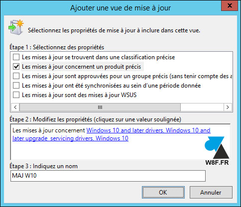 tutoriel WSUS Windows Server Update Services