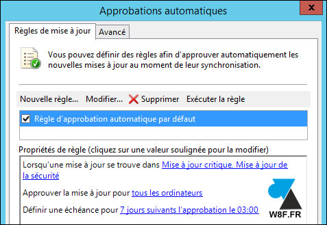 tutoriel WSUS Windows Server Update Services