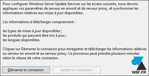 tutoriel WSUS Windows Server Update Services