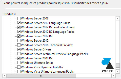 tutoriel WSUS Windows Server Update Services