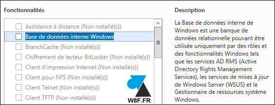 tutoriel supprimer desinstaller WSUS Windows Server Update Services