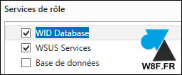 tutoriel installation WSUS Windows Server Update Services
