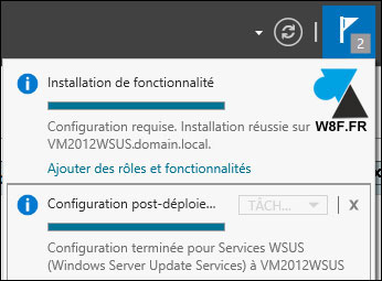 tutoriel installation WSUS Windows Server Update Services