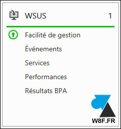 tutoriel installation WSUS Windows Server Update Services