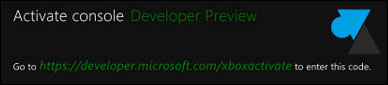 tutoriel activer Dev Mode Xbox One mode developpeur