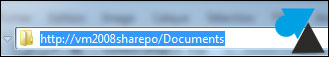 tutoriel connecteur lecteur reseau Windows sur partage SharePoint Server