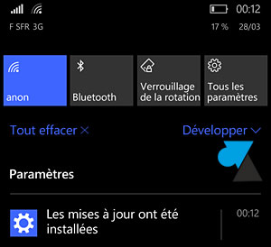 tutoriel upgrade mise à jour smartphone Lumia Windows Phone 8 vers Windows 10 Mobile