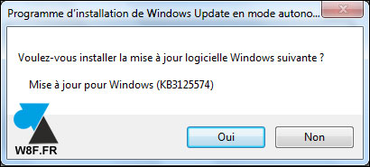 tutoriel installation Windows 7 Service Pack 2 W7 SP2 rollup KB3125574