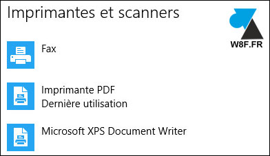 tutoriel Windows 10 configurer renommer imprimante PDF