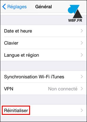 tutoriel effacer réinstaller reset iPhone iPad iPod iOS Apple