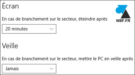 tutoriel Windows 10 veille ecran ordinateur bureau fixe