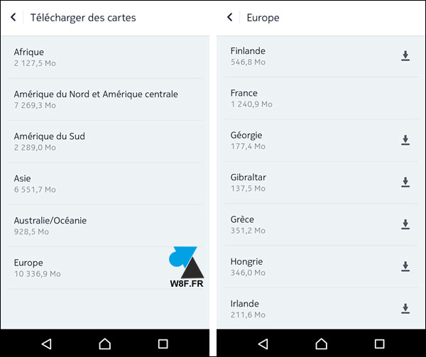 tutoriel application GPS gratuite Android Nokia Here Maps