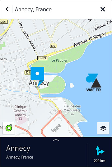 tutoriel application GPS gratuite Android Nokia Here Maps