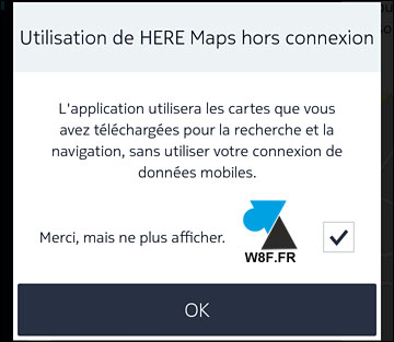 tutoriel application GPS gratuite Android Nokia Here Maps