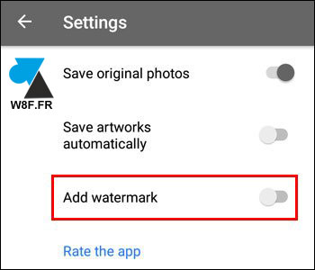 application retouche photo peinture tableau Prisma Android iPhone