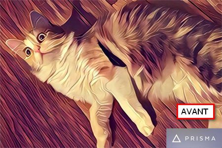 application retouche photo peinture tableau Prisma Android iPhone