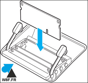 tutoreil changer ajouter RAM memoire vive Apple iMac 27 pouces