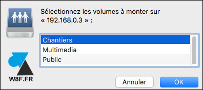 tutoriel Mac OS partage reseau Windows depuis MacOS