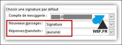 tutoriel Microsoft Office Outlook signature HTML HTM