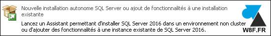 tutoriel installer SQL Server 2016