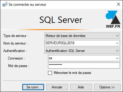 tutoriel SQL Server Management Studio 2016