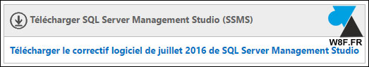 tutoriel telecharger SQL Server Management Studio 2016