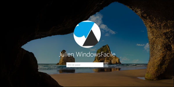 tutoriel Windows 10 mot de passe lockscreen