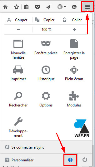 tutoriel navigateur Mozilla Firefox mise a jour update