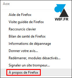 tutoriel navigateur Mozilla Firefox mise a jour update