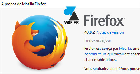 tutoriel navigateur Mozilla Firefox mise a jour update