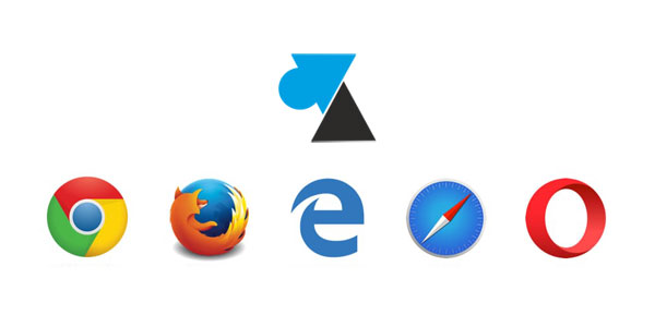 logo Chrome Firefox Edge Safari Opera