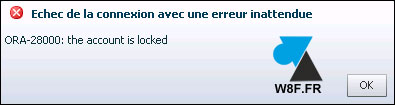 tutoriel Oracle 12c compte utilisateur expiré locked