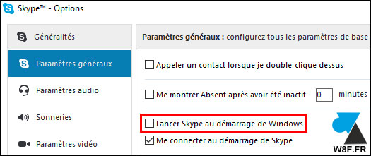 tutoriel Skype autorun