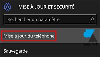 tutoriel Windows 10 Mobile mise à jour update