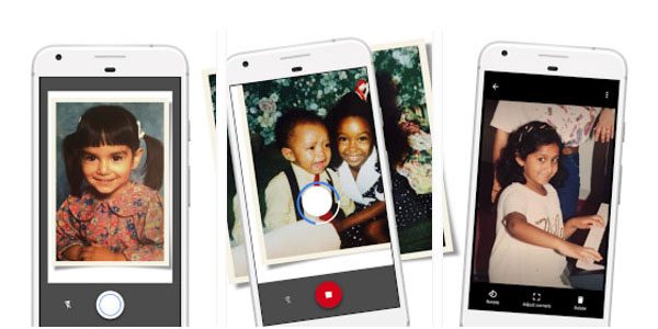 Google PhotoScan photo scanner ScanPhoto application Android iOS iPhone iPad