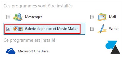 tutoriel installer logiciel Movie Maker Windows 10